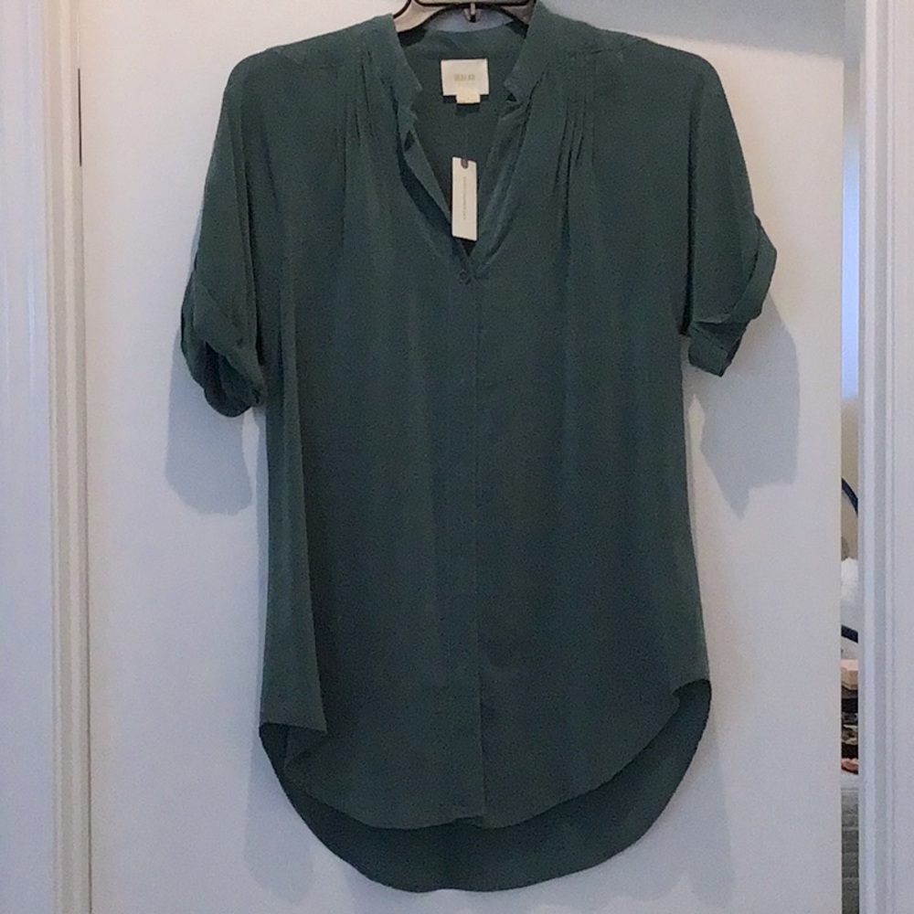 NWT Maeve Silk Blouse - Oversized